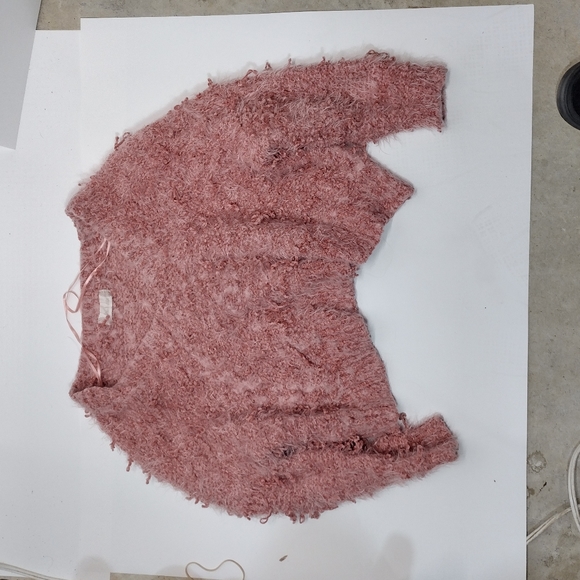 Altar'd State Fuzzy Soft Crop Top Sweater l Size Medium - Picture 2 of 5